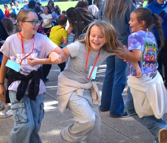 Chicken dance for school projects
